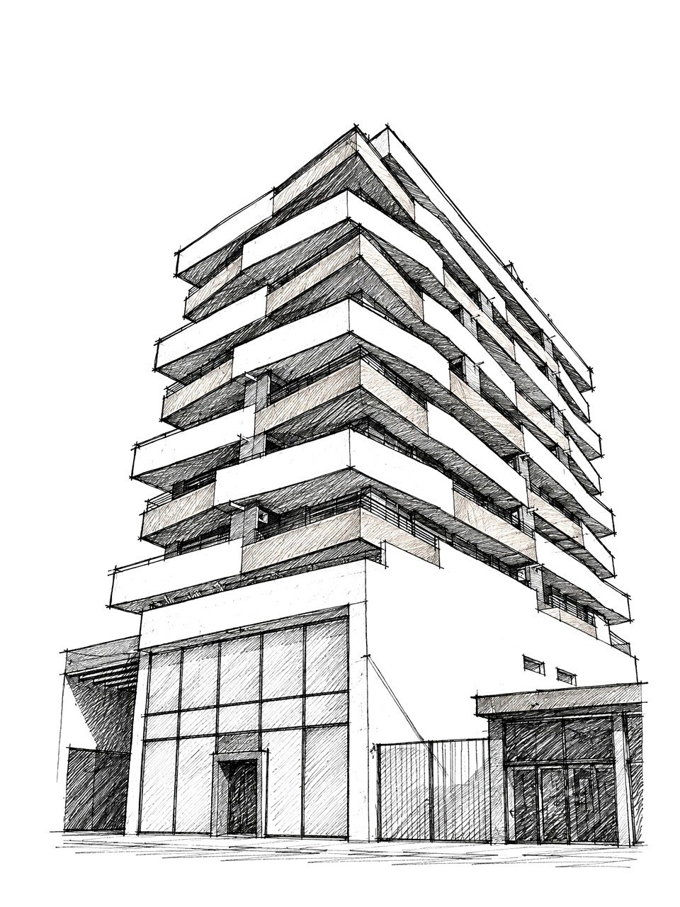Boceto de Aires de Jardín